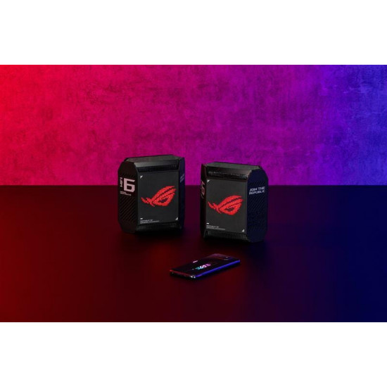 Wi-Fi Mesh-система Asus ROG Rapture GT6 2pk Black (90IG07F0-MU9A20)