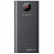 Універсальна мобільна батарея Romoss PEA40S Pro 40000mAh 65W Black (PEA40-382-2131H)