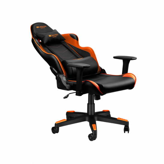 Крісло для геймерів Canyon Deimos Black/Orange (CND-SGCH4)