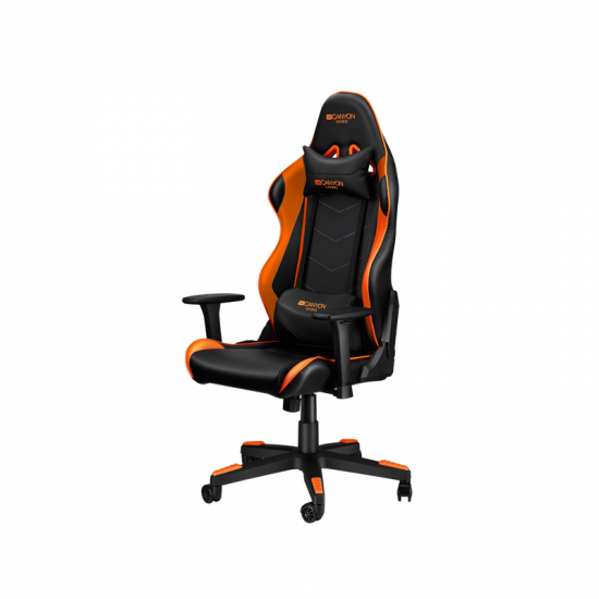 Крісло для геймерів Canyon Deimos Black/Orange (CND-SGCH4)