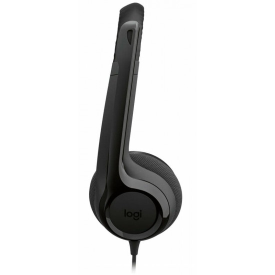 Гарнітура Logitech H390 USB-C Midnight Black (981-001576)