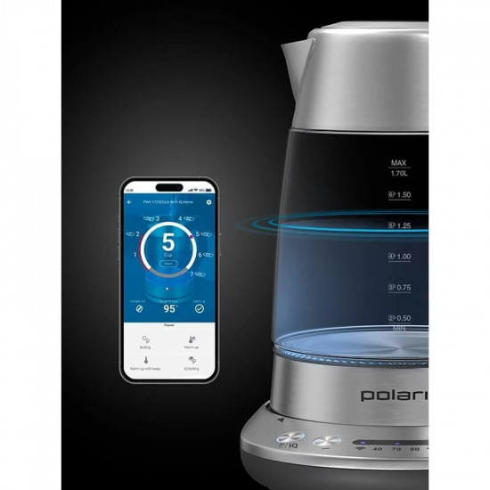 Електрочайник Polaris PWK 17115CGLD WIFI IQ Home Matte