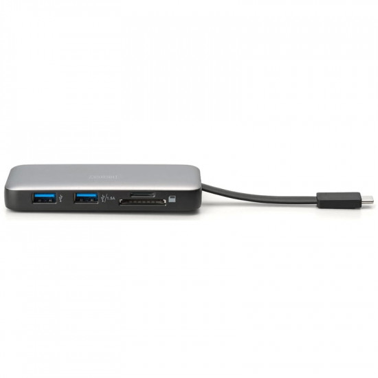 Док-станція Digitus USB-C USB3.2х2/USB-C/SD/MicroSD/HDMI/RJ45 (DA-70916)