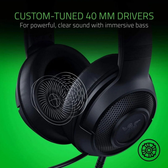 Гарнітура Razer Kraken X Lite Black (RZ04-02950100-R381)