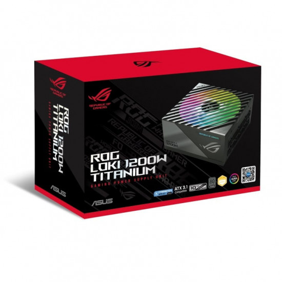 Блок живлення Asus ROG Loki SFX-L 1200W Titanium (90YE00N0-B0NA00)