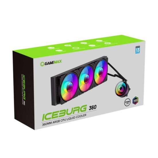 Система водяного охолодження GameMax IceBurg 360 Infinity Black