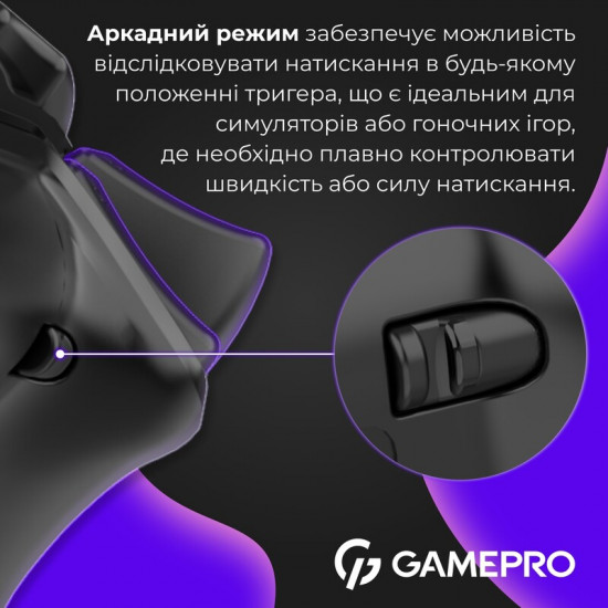 Геймпад GamePro із зарядною станцією GPS20BDOC Black