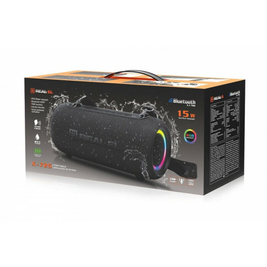 Акустична система REAL-EL X-725 Black