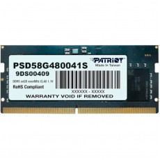 Модуль пам`яті SO-DIMM DDR5 8GB/4800 Patriot Signature Line (PSD58G480041S)