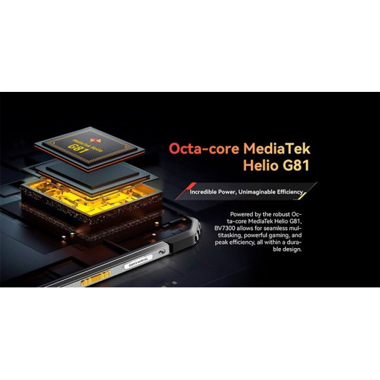 Смартфон Blackview BV7300 6/256GB Black (6931548319030)