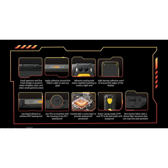 Смартфон Blackview BV7300 6/256GB Black (6931548319030)