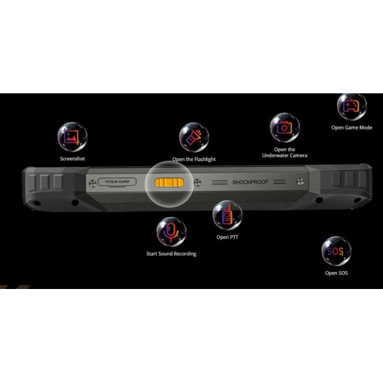 Смартфон Blackview BV7300 6/256GB Black (6931548319030)
