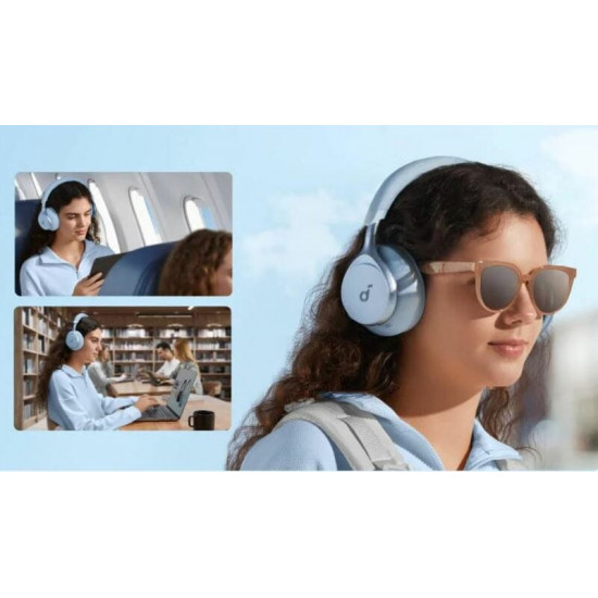 Bluetooth-гарнітура Anker SoundCore Space One Blue (A3035G31)