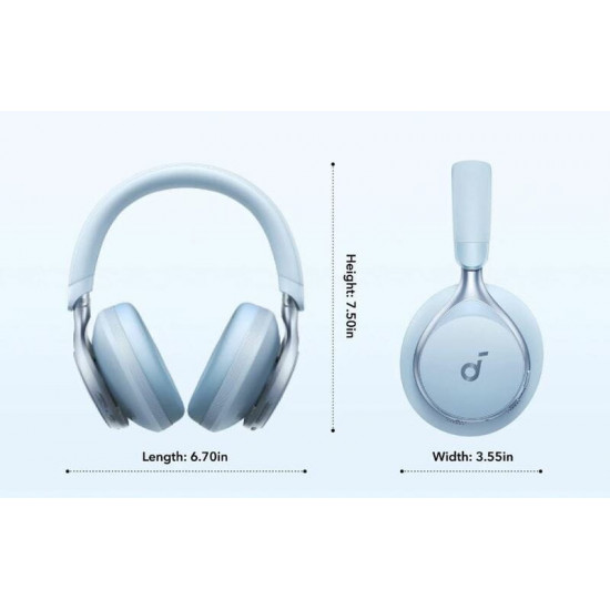 Bluetooth-гарнітура Anker SoundCore Space One Blue (A3035G31)