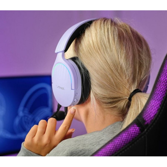 Гарнітура Trust GXT 490 Fayzo Purple (25303)