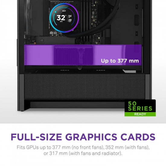 Корпус NZXT H3 Flow Black без БЖ (CC-H31FB-01)