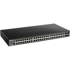 Комутатор D-Link DGS-1250-52X (48xGE, 4xSFP+, L2)