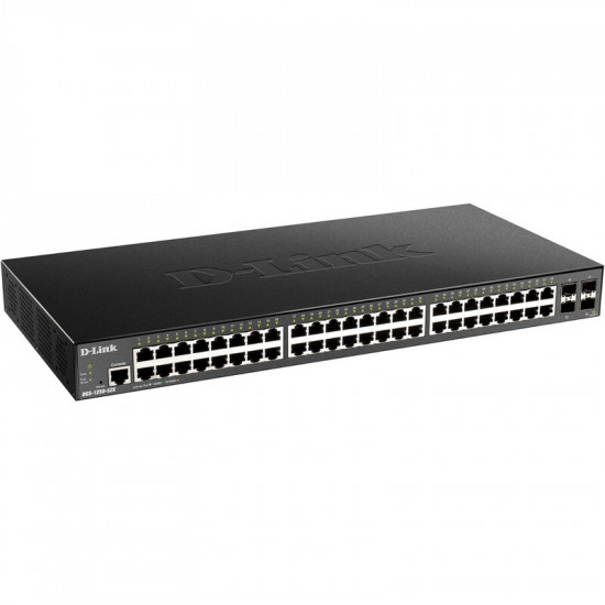 Комутатор D-Link DGS-1250-52X (48xGE, 4xSFP+, L2)