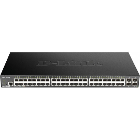 Комутатор D-Link DGS-1250-52X (48xGE, 4xSFP+, L2)