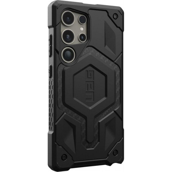 Чохол-накладка Urban Armor Gear Monarch Pro для Samsung Galaxy S24 Ultra SM-S928 Carbon Fiber (214416114242)