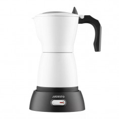 Електрична гейзерна кавоварка Ardesto CMM-X300W White