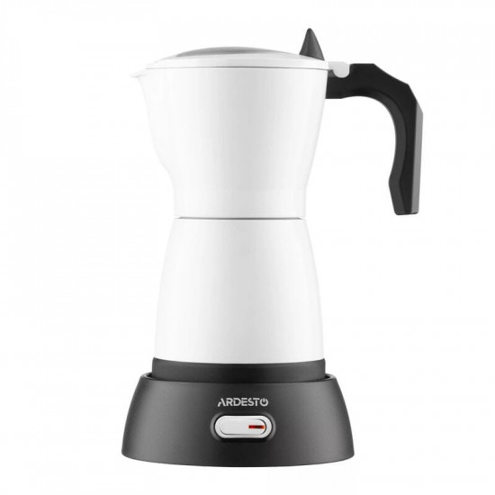 Електрична гейзерна кавоварка Ardesto CMM-X300W White