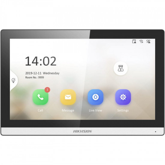 IP-відеодомофон Hikvision DS-KH6350-TE1 White