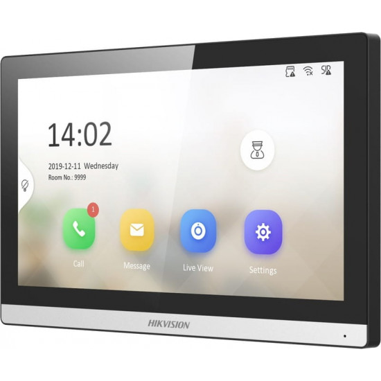 IP-відеодомофон Hikvision DS-KH6350-TE1 White