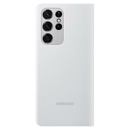 Чохол-книжка Samsung Smart LED View Cover для Samsung Galaxy S21 Ultra SM-G998 Light Gray (EF-NG998PJEGRU)
