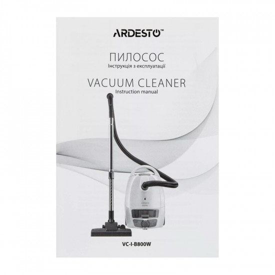 Пилосос Ardesto VC-I-B800W