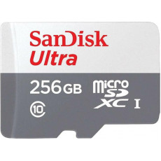 Карта пам`яті MicroSDXC 256GB UHS-I Class 10 SanDisk Ultra R100/W10MB/s (SDSQUNR-256G-GN3MN)