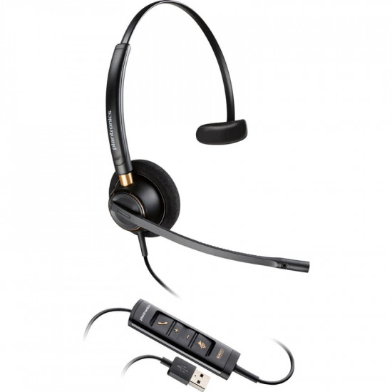 Гарнітура Poly EncorePro 515 M USB-A Mono Black (783R1AA)