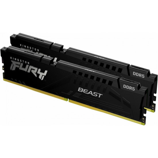 Модуль пам`яті DDR5 2x8GB/5600 Kingston Fury Beast Black (KF556C36BBEK2-16)