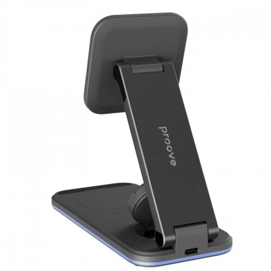 Бездротовий зарядний пристрій Proove Energy Fold 3in1 15W Black (WSEF15010001)