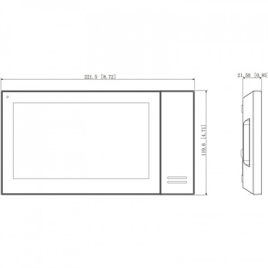 IP-відеодомофон Dahua DHI-VTH2421FW-P White