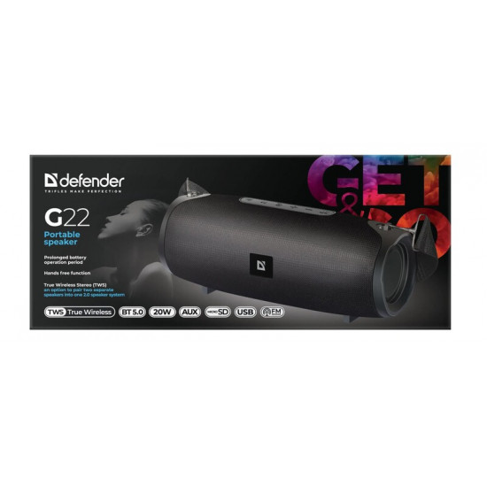 Акустична система Defender G22 Black (65122)