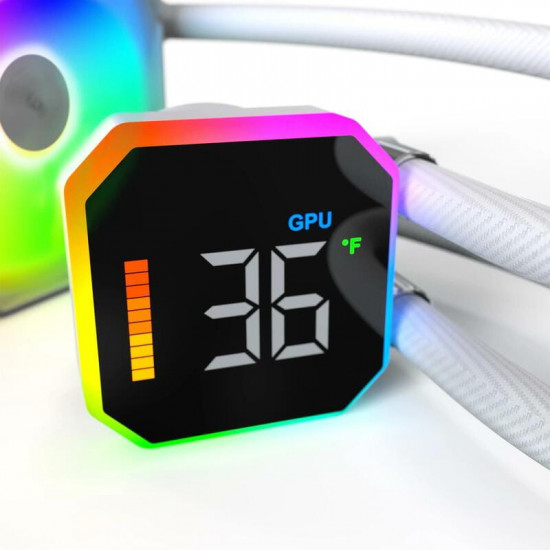 Система водяного охолодження Montech HyperFlow Digital 360 White