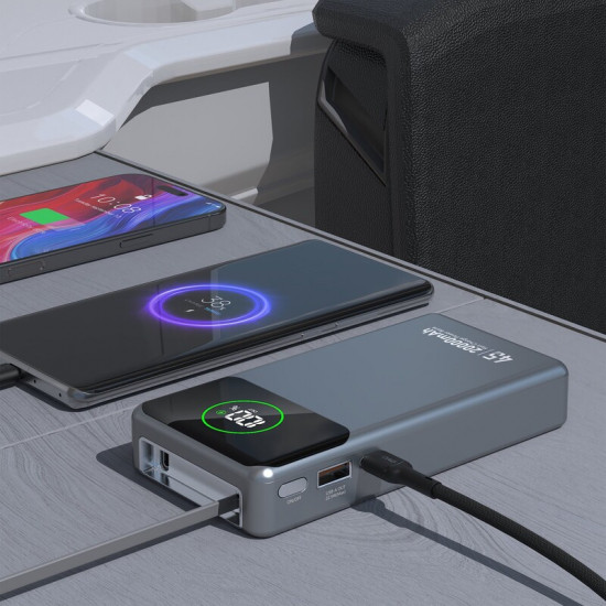 Універсальна мобільна батарея Dudao K31 Pro 20000mAh 45W Black (6977196682010)