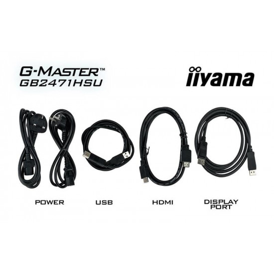 Монітор Iiyama 23.8" GB2471HSU-B1 IPS Black 240Hz
