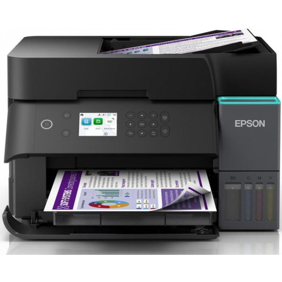 Багатофункціональний пристрій А4 Epson EcoTank L6370 Wi-Fi (C11CL43405)