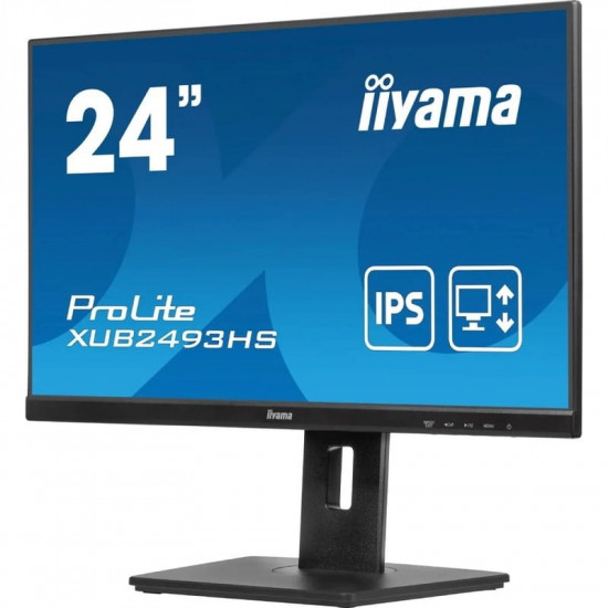 Монітор Iiyama 23.8" ProLite XUB2493HS-B6 IPS Black 100Hz