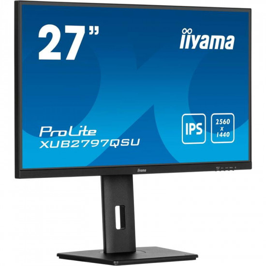 Монітор Iiyama 27" ProLite XUB2797QSU-B2 IPS Black 100Hz