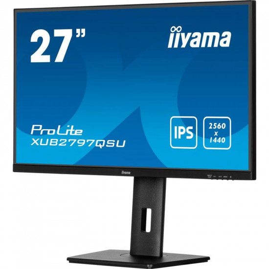 Монітор Iiyama 27" ProLite XUB2797QSU-B2 IPS Black 100Hz