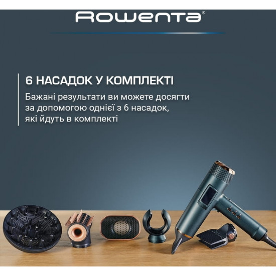 Фен Rowenta Maesteria HY9430E0 з розумною технологією FOR YOU серії Ultimate Experience