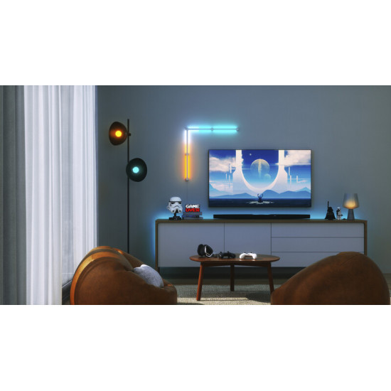 Розумна система освітлення Nanoleaf Lines 90 Degrees Starter Kit Apple HomeKit, 4 шт. (NL59K02-4SN00)