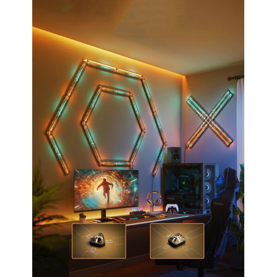 Набір настінних світильників Govee Gaming Wall light Evangelion 72W H6063312