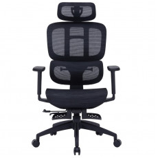 Крісло офісне Officepro Skyline Footrest Black (OC750-B-B-B)