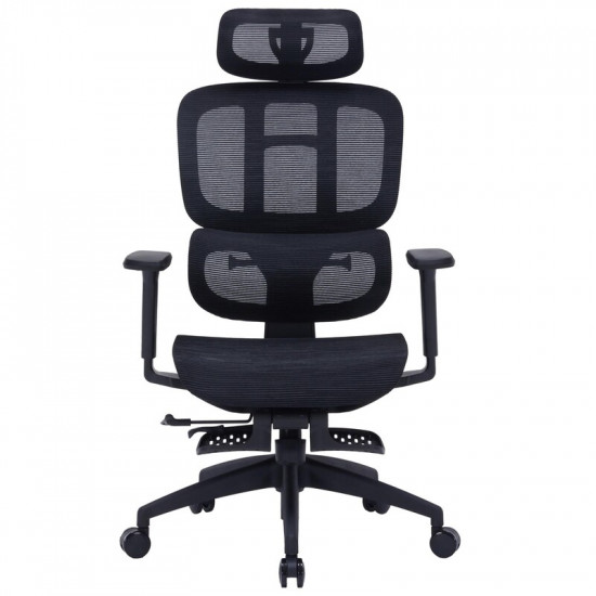 Крісло офісне Officepro Skyline Footrest Black (OC750-B-B-B)