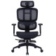 Крісло офісне Officepro Skyline Footrest Black (OC750-B-B-B)