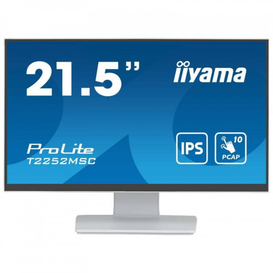 Монітор Iiyama 21.5" ProLite T2252MSC-W2 IPS White